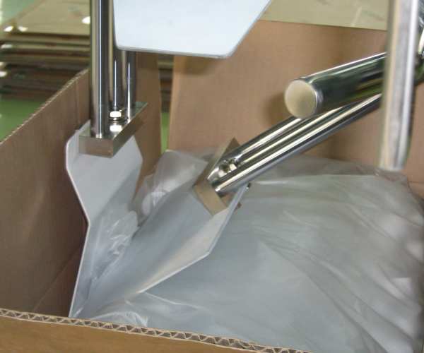 전자동 무인 가방 접는 기계