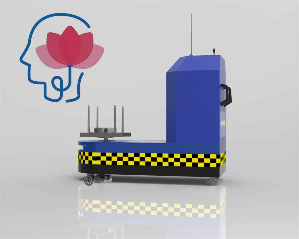 수하물 포장기를 사용하는 공항