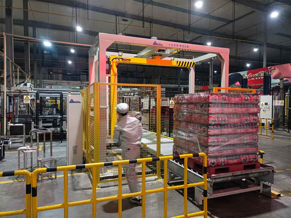 ZL1800FZ-PL 로터리 암 스트레치 필름 래퍼