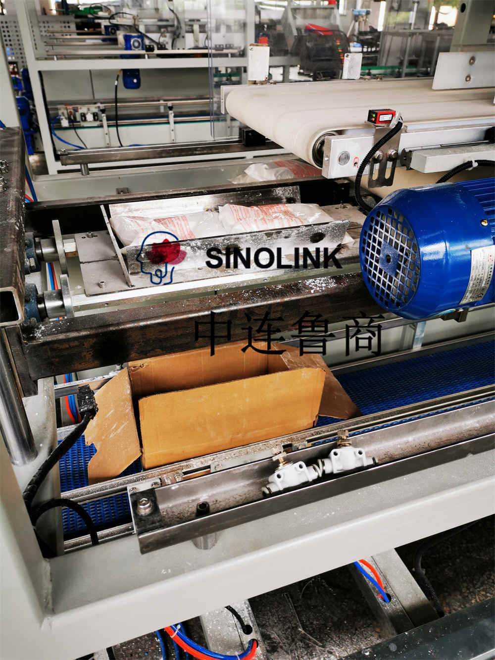 점프 온 케이스 패커 완전 자동 카톤화물 포장 기계