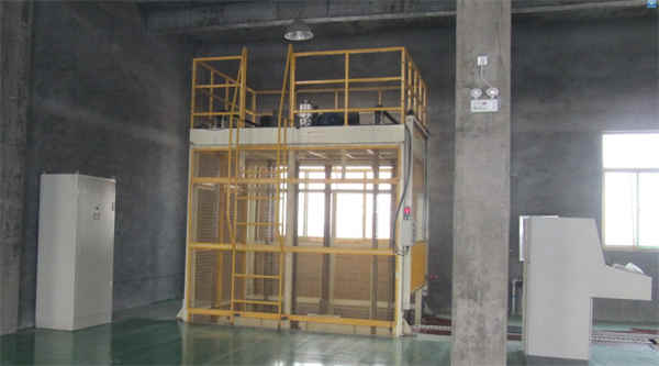 완전 자동 무인 왕복 수직 리프트 컨베이어