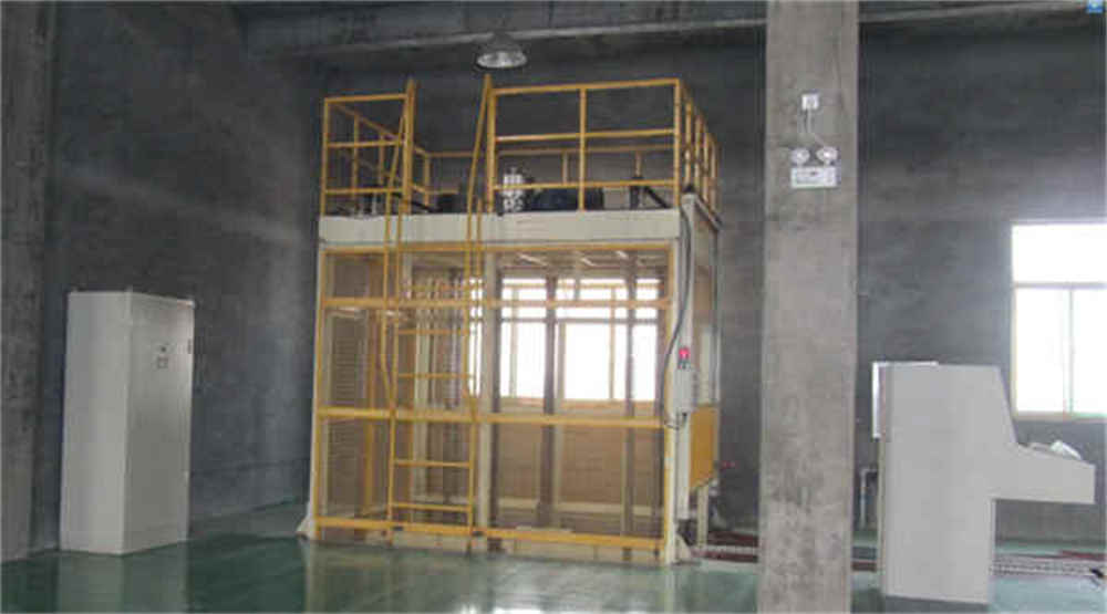 완전 자동 무인 중하 중 수직 리프팅 컨베이어