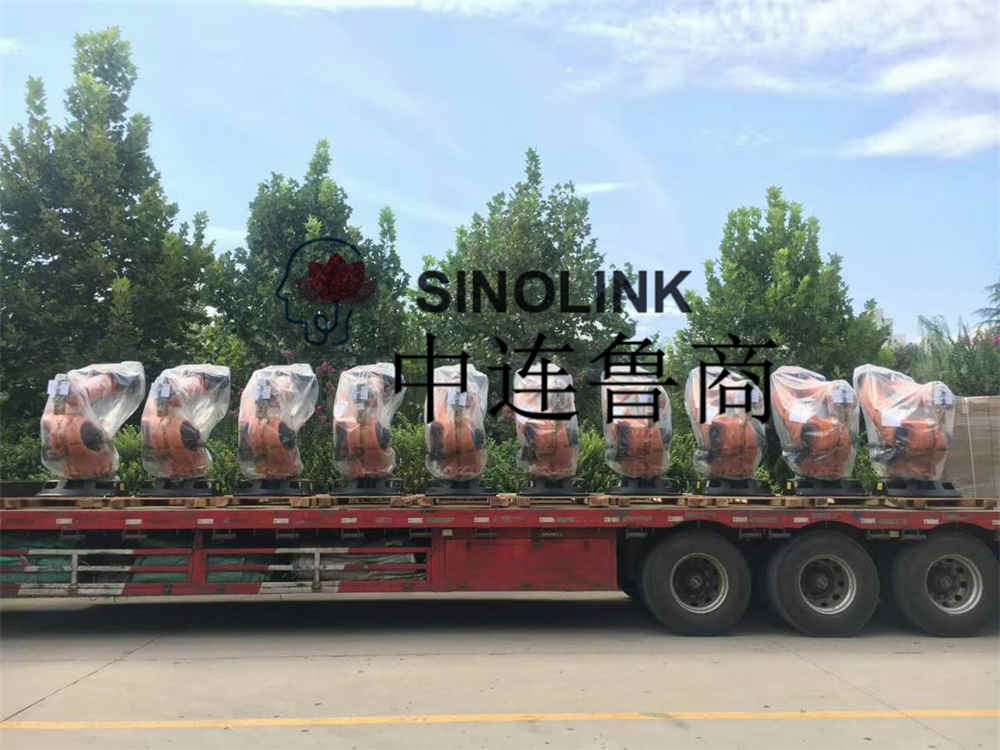 중국에서 판매되는 팔레타이징 로봇 팔