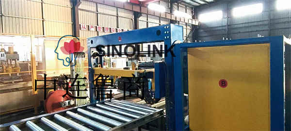 자동 클립형 컬러 스틸 타일(프로파일 플레이트) 건축 자재 나무 블록 결속 시스템