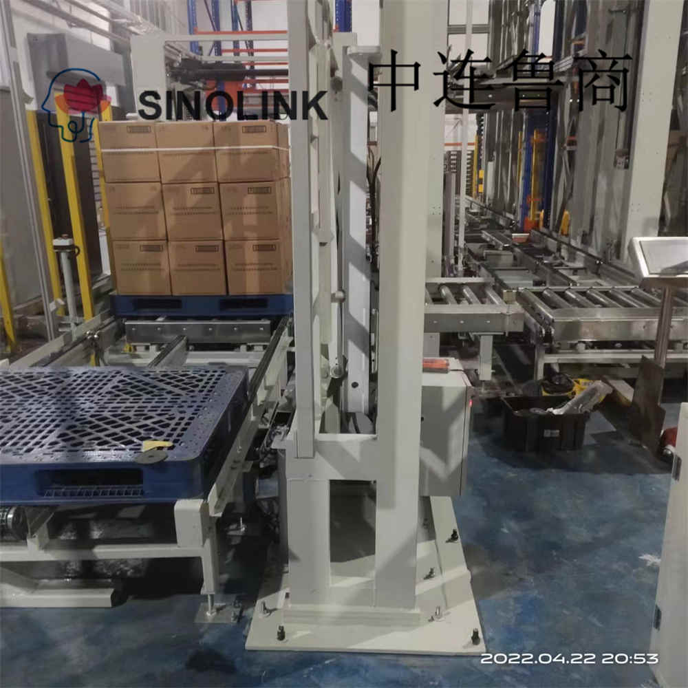 완전 자동 팔레트 화 된화물 분리 유형 푸셔