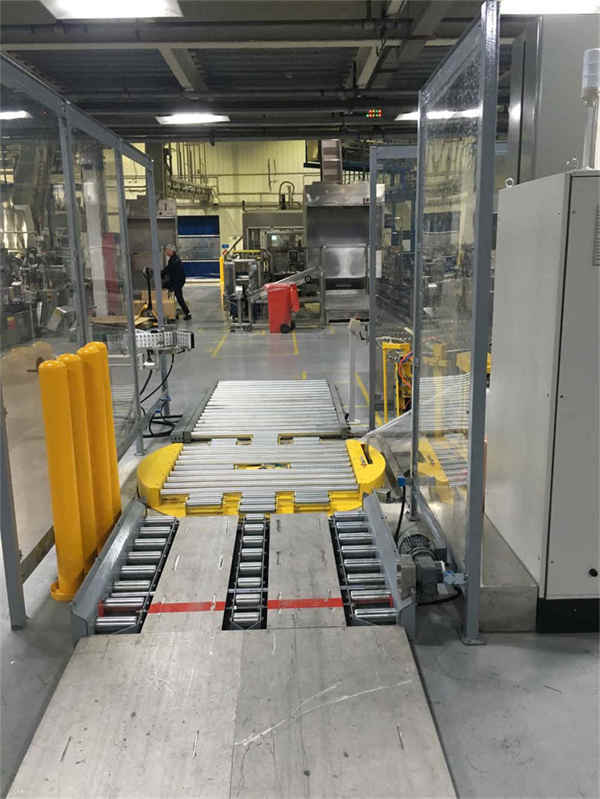 자동 온라인 턴테이블 스트레치 필름 래퍼 기계 T2000FZ-PL