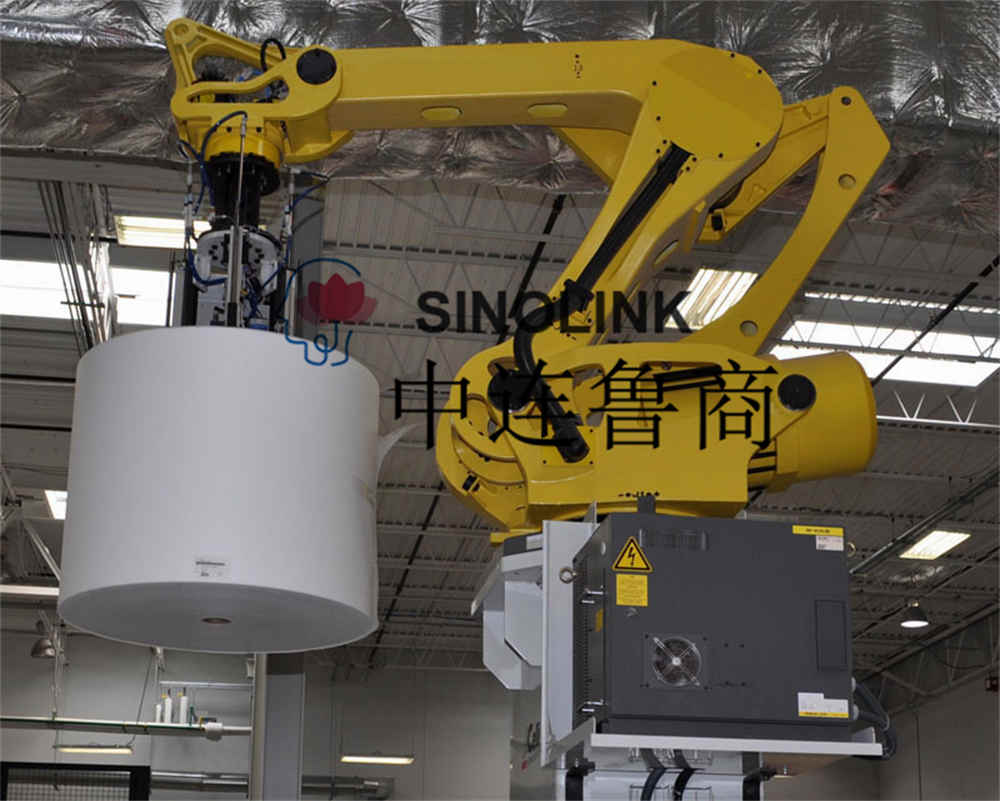 부직포 자동 운반 및 포장 시스템