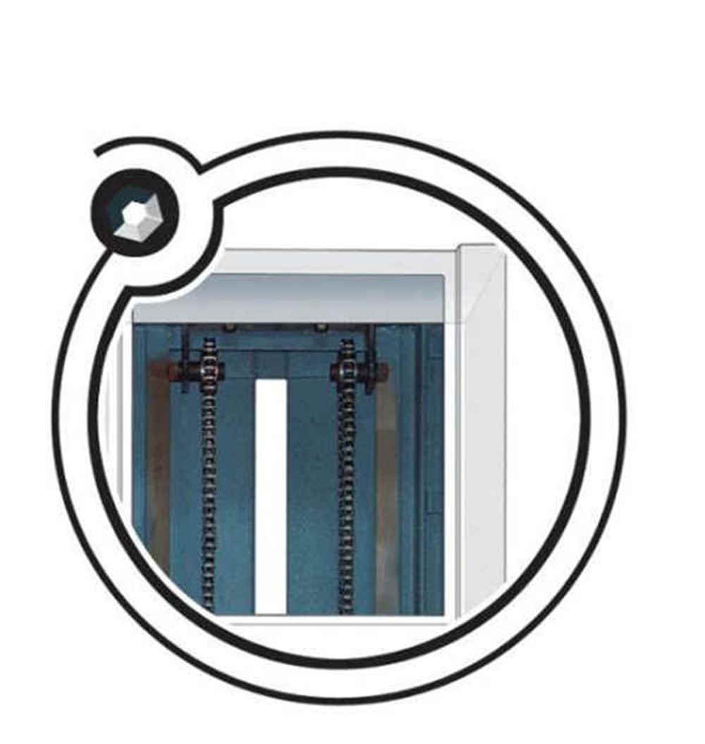 반자동 팔레트 포장 기계