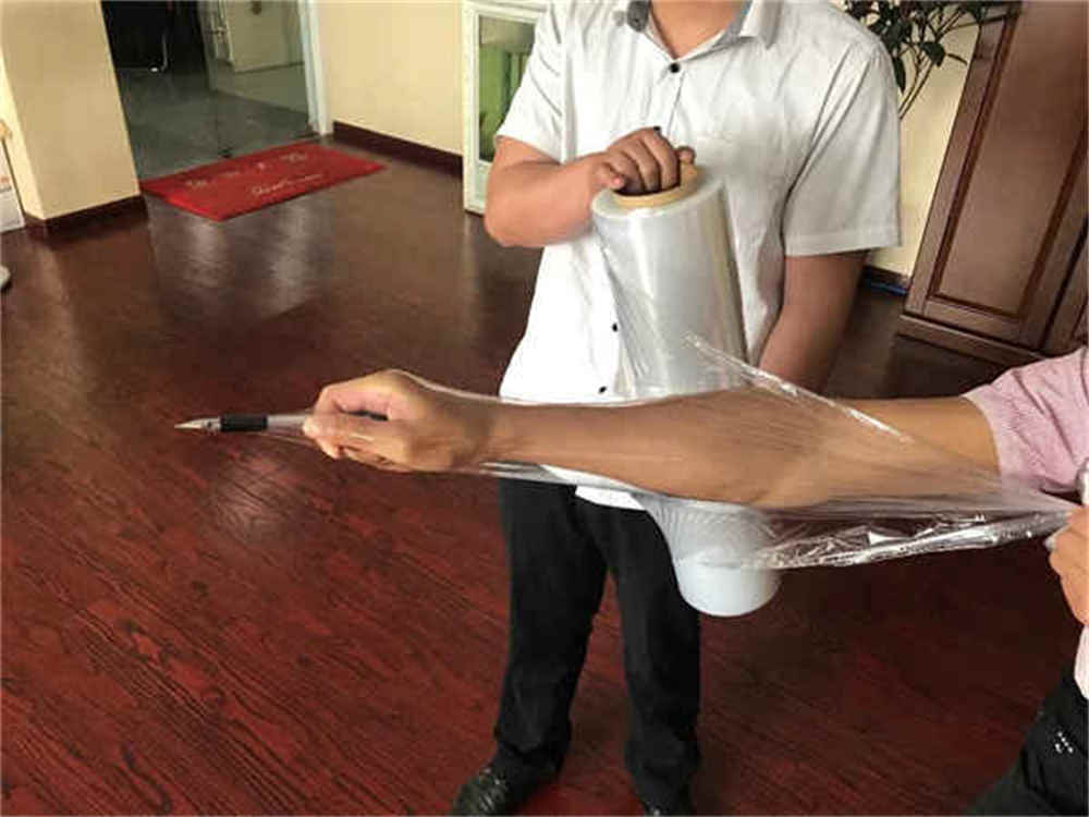 팔레트 포장기 사용 포장 필름