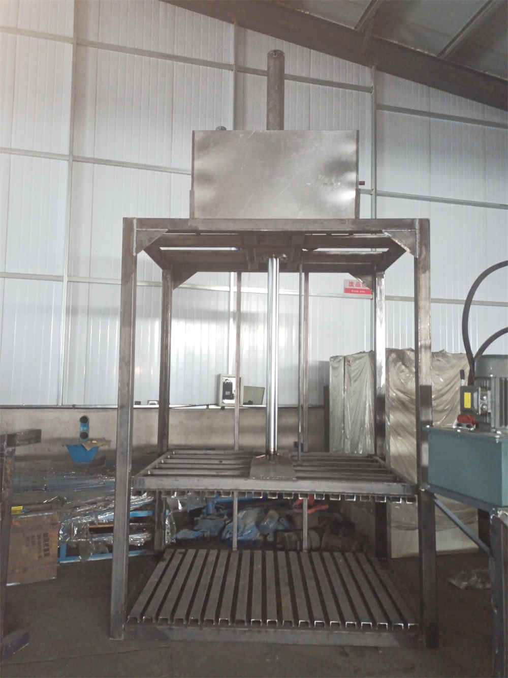 완전 자동 유압 포장기 기계