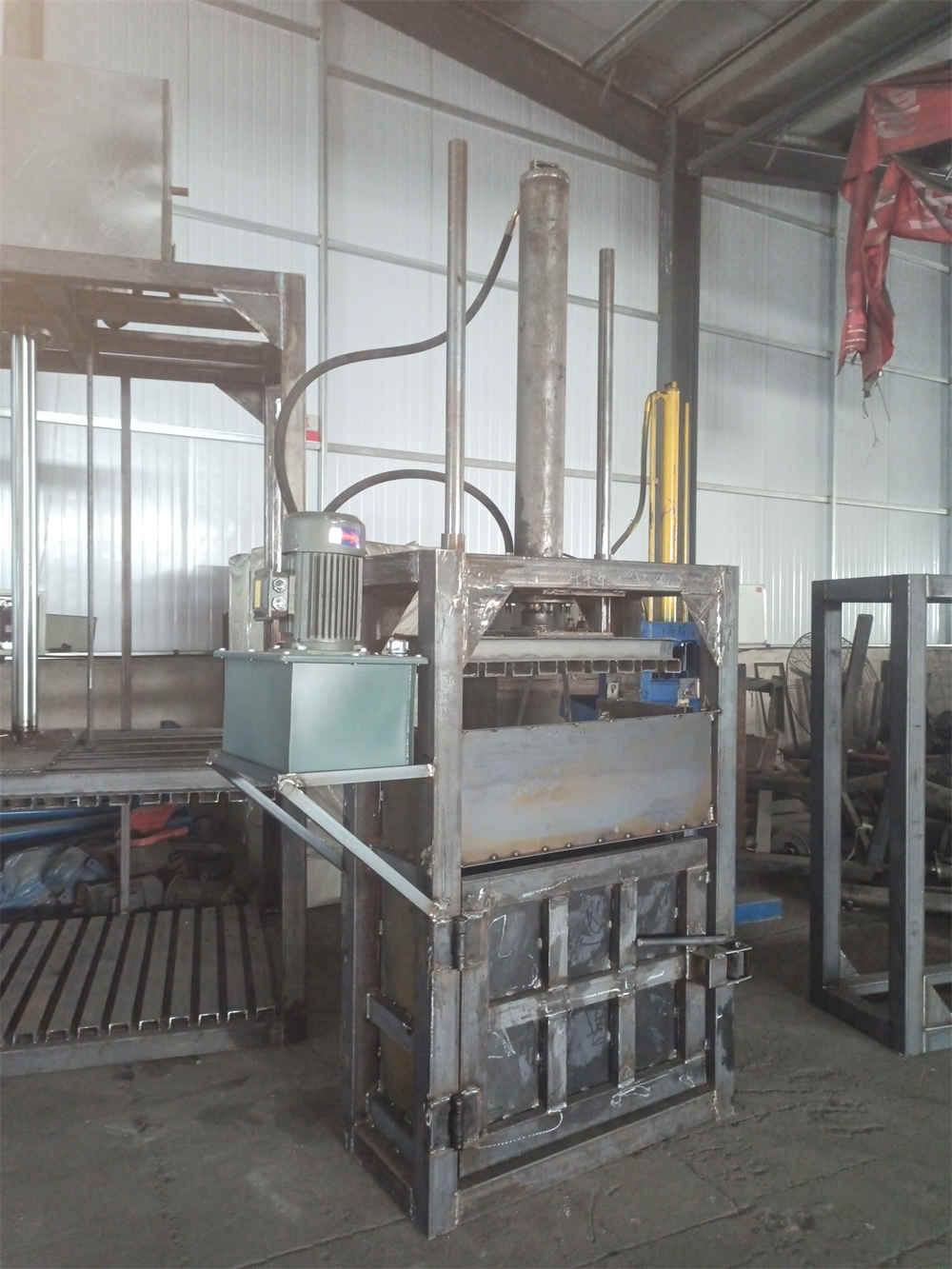 완전 자동 유압 포장기 기계