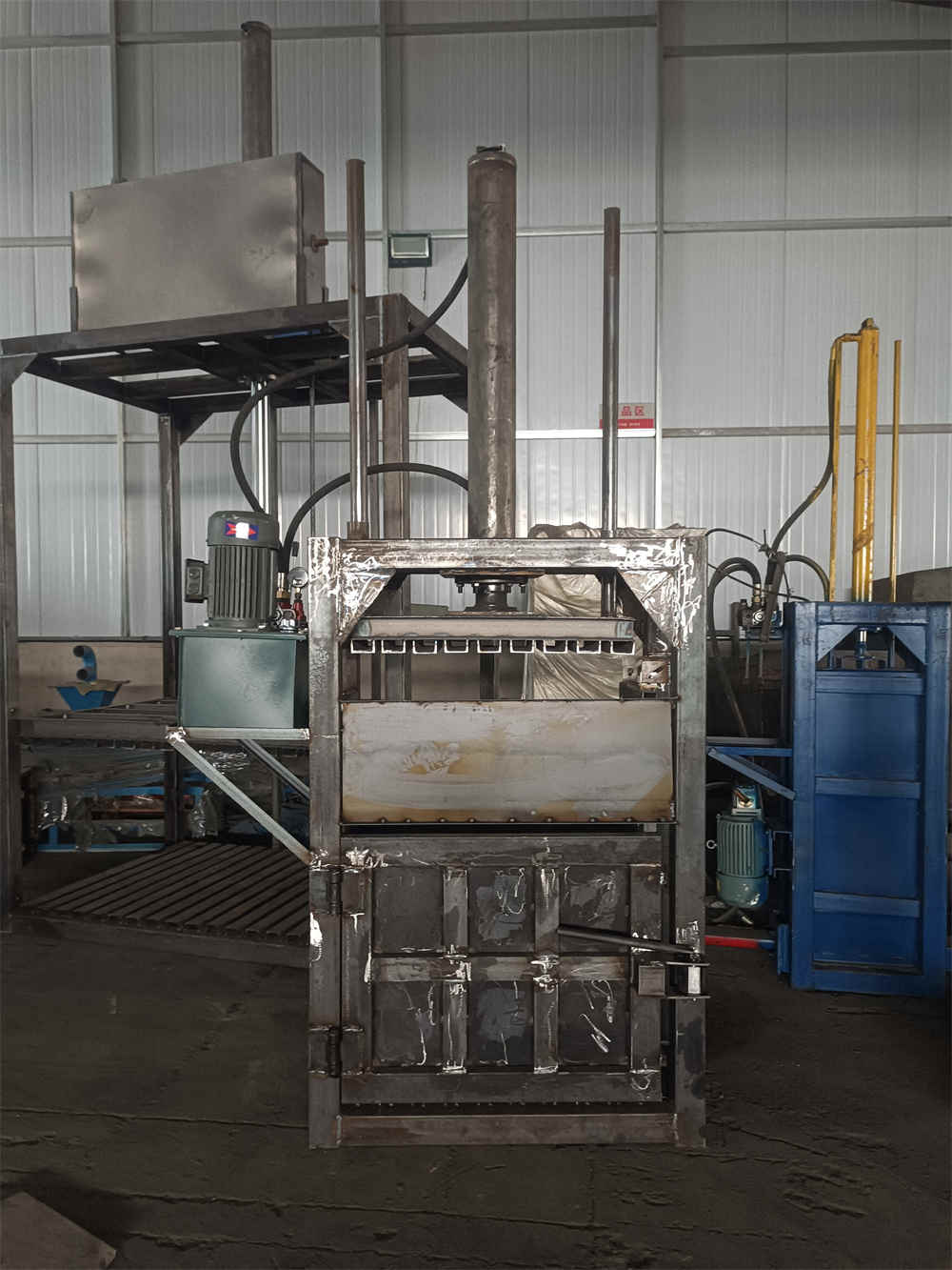 완전 자동 유압 포장기 기계