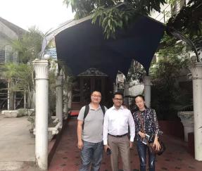 방글라데시 방문 컬러강철타일 자동이송 및 포장시스템 논의 성공적