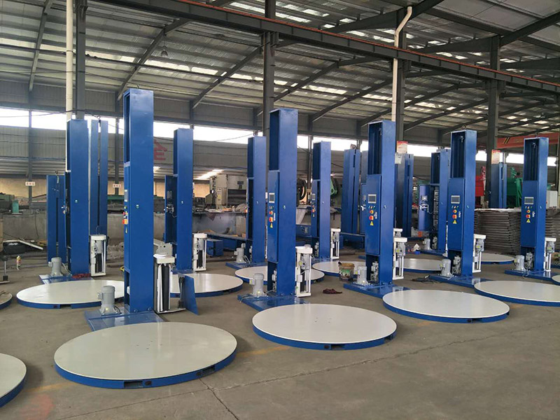 반 자동 팔레트 포장 기계 반 자동 팔레트 포장 기계