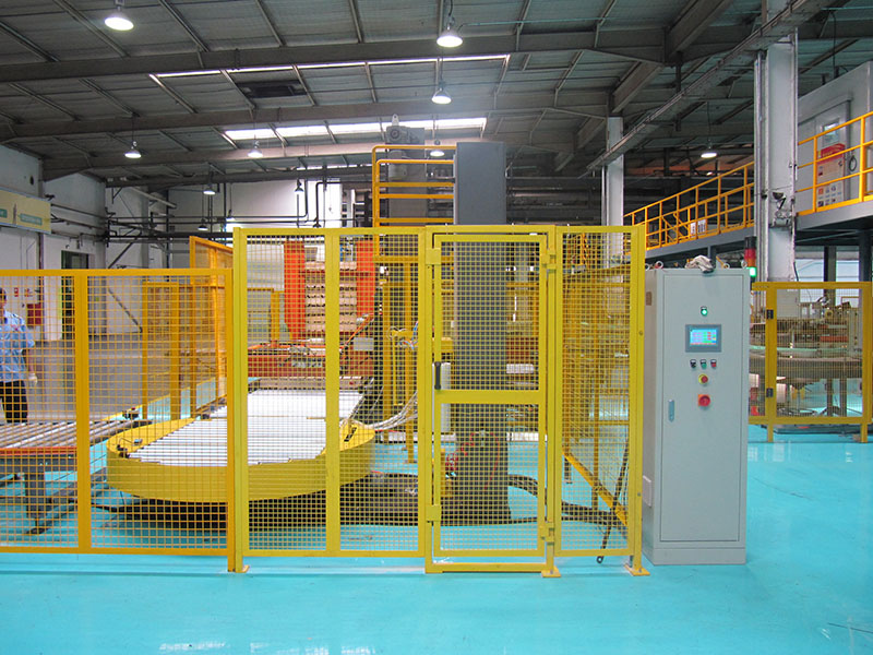 완전 자동 턴테이블 포장기 Full Automatic Turntable Wrapping Machine