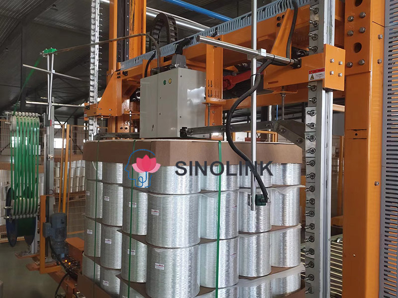 Fully Automatic Vertical Pallet Strapping Machine