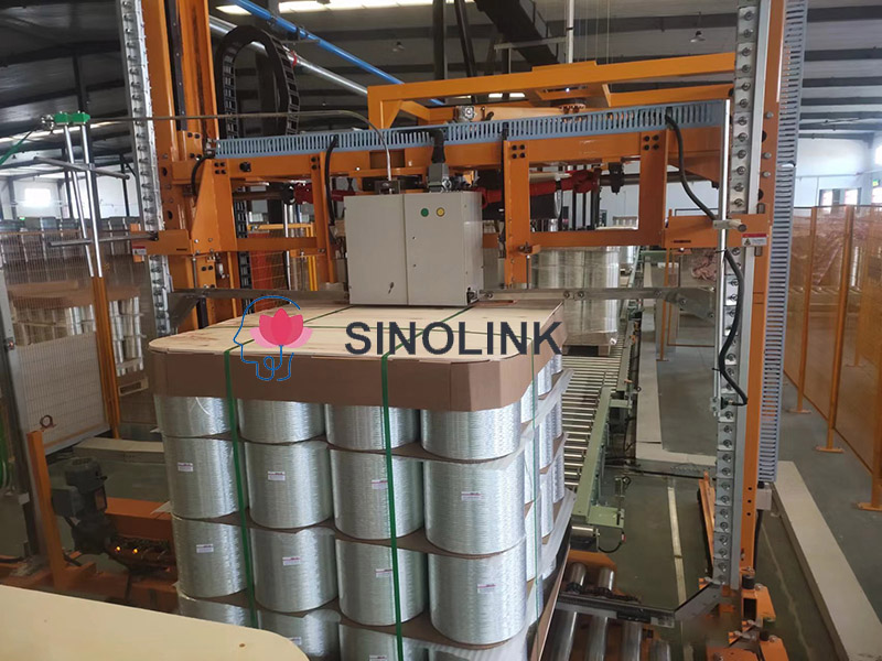 Fully Automatic Vertical Pallet Strapping Machine