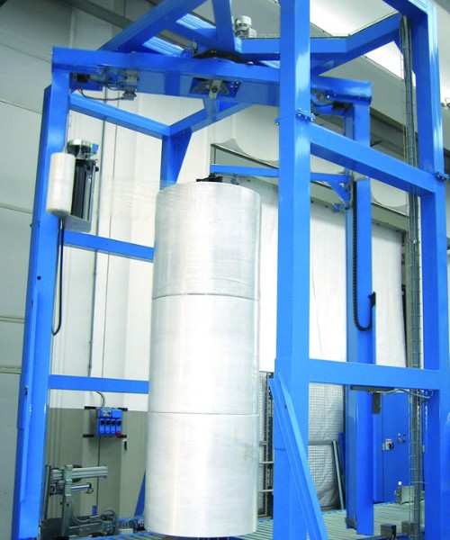 부직포 자동 운반 및 포장 시스템 Non Woven Fabric Automatic Conveying And Packaging System