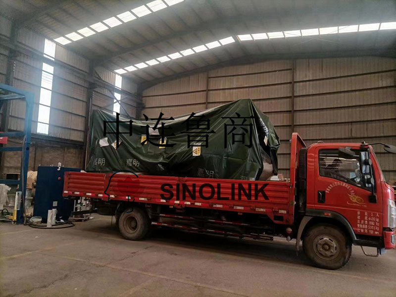 달아서 기계의 배달 사진 Delivery Pictures of Strapping Machine