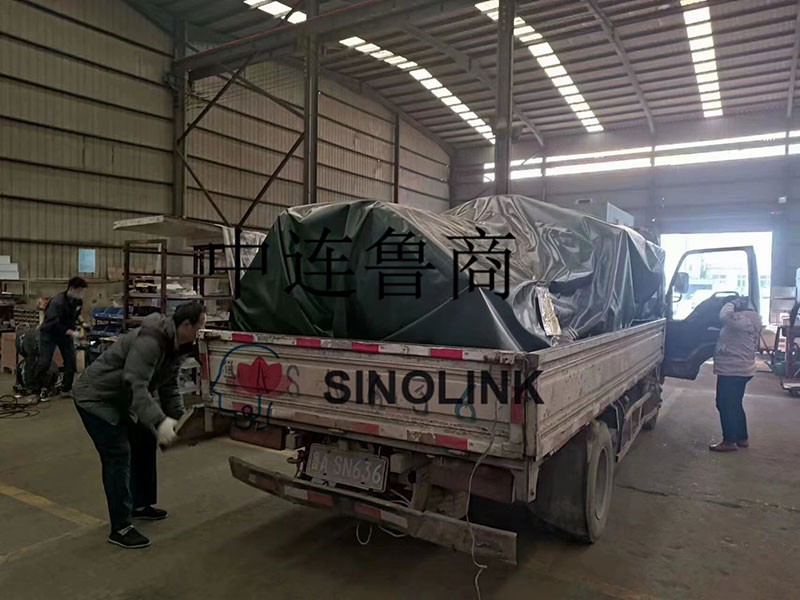 달아서 기계의 배달 사진 Delivery Pictures of Strapping Machine