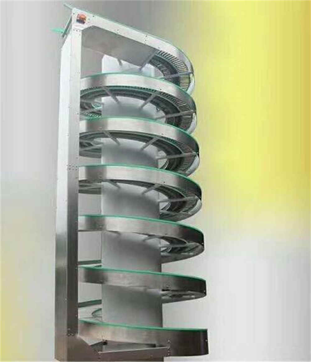 전자동 나선형 벨트 컨베이어 기계 Fully Automatic Spiral Belt Conveyor Machines