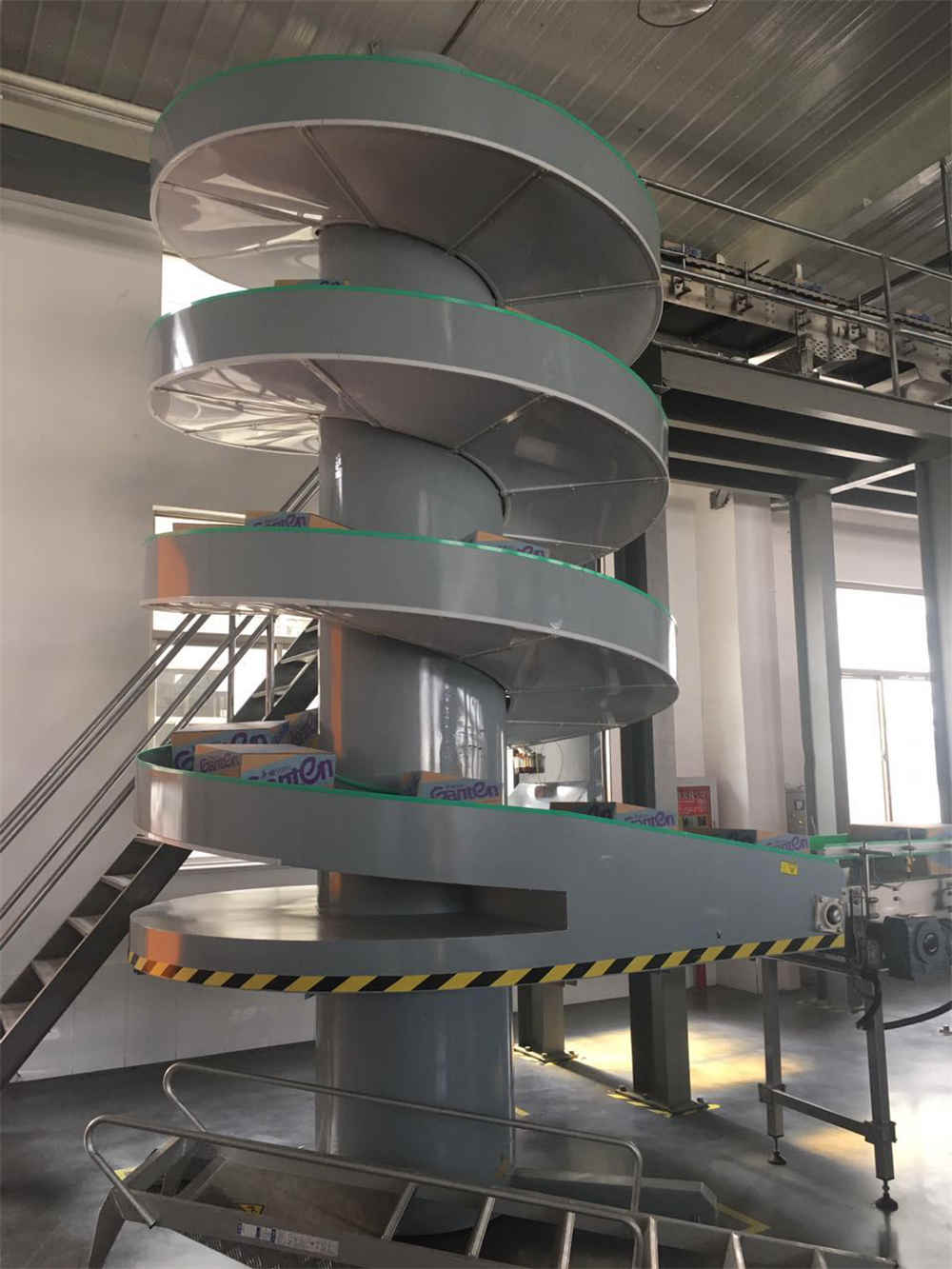 나선형 벨트 컨베이어 spiral belt conveyor