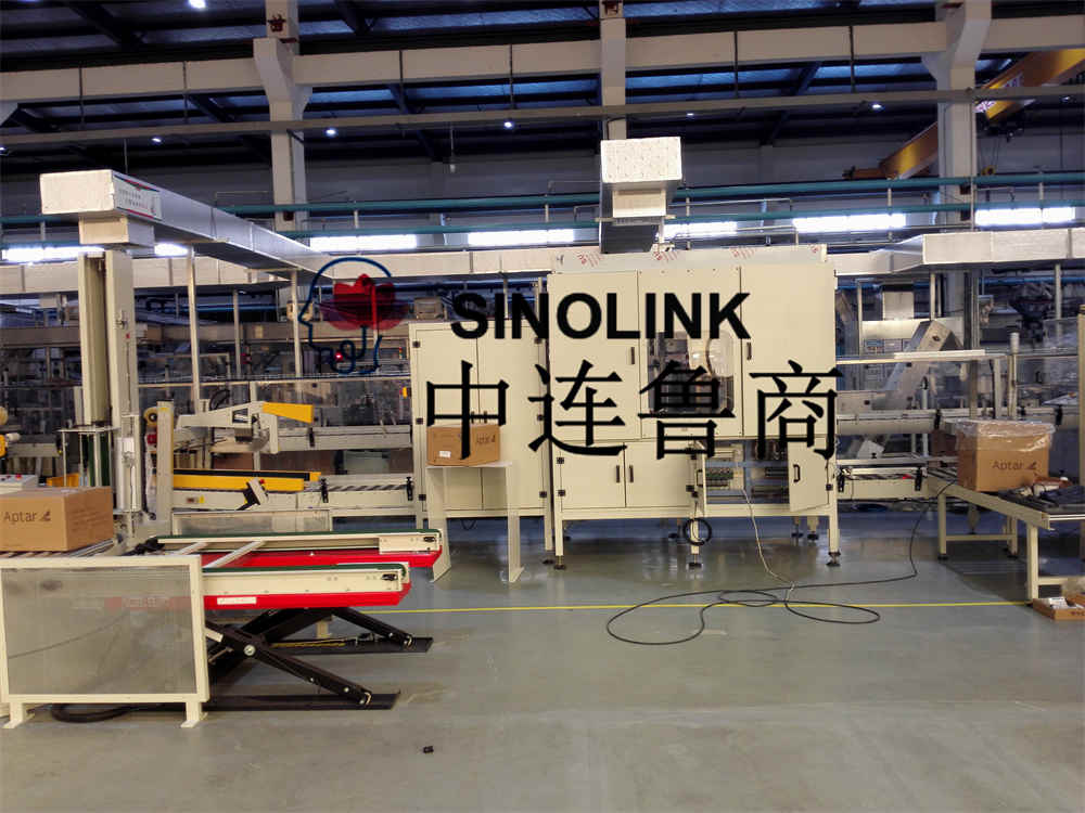 완전 자동 무인 수축 포장기 자루에 넣기 기계 Fully Automatic Unmanned Shrink Packaging Machine Bagging Machine