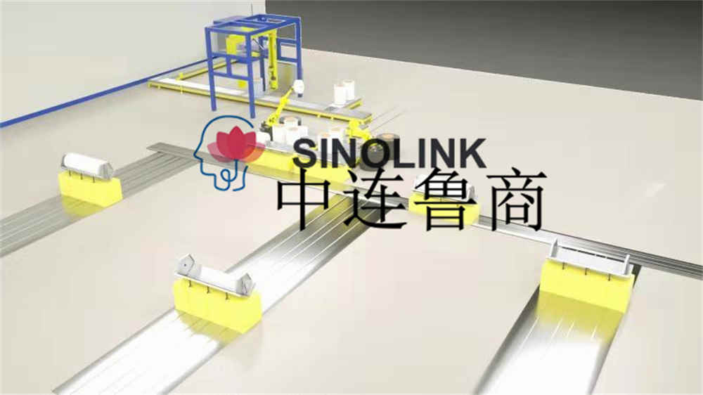 부직포 자동 운반 및 포장 시스템 Non Woven Fabric Automatic Conveying And Packaging System