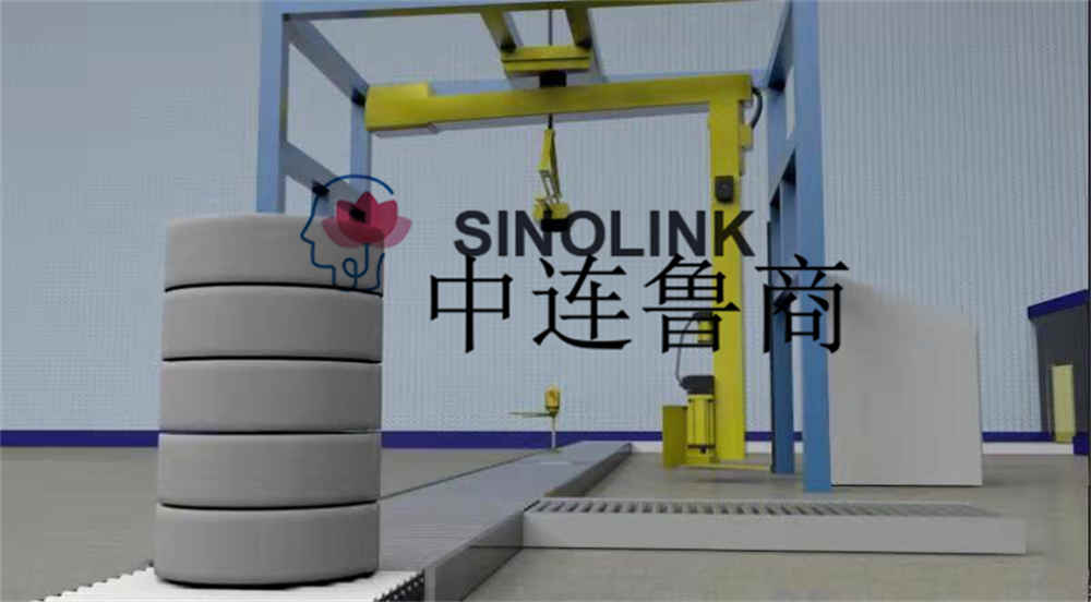 부직포 자동 운반 및 포장 시스템 Non Woven Fabric Automatic Conveying And Packaging System