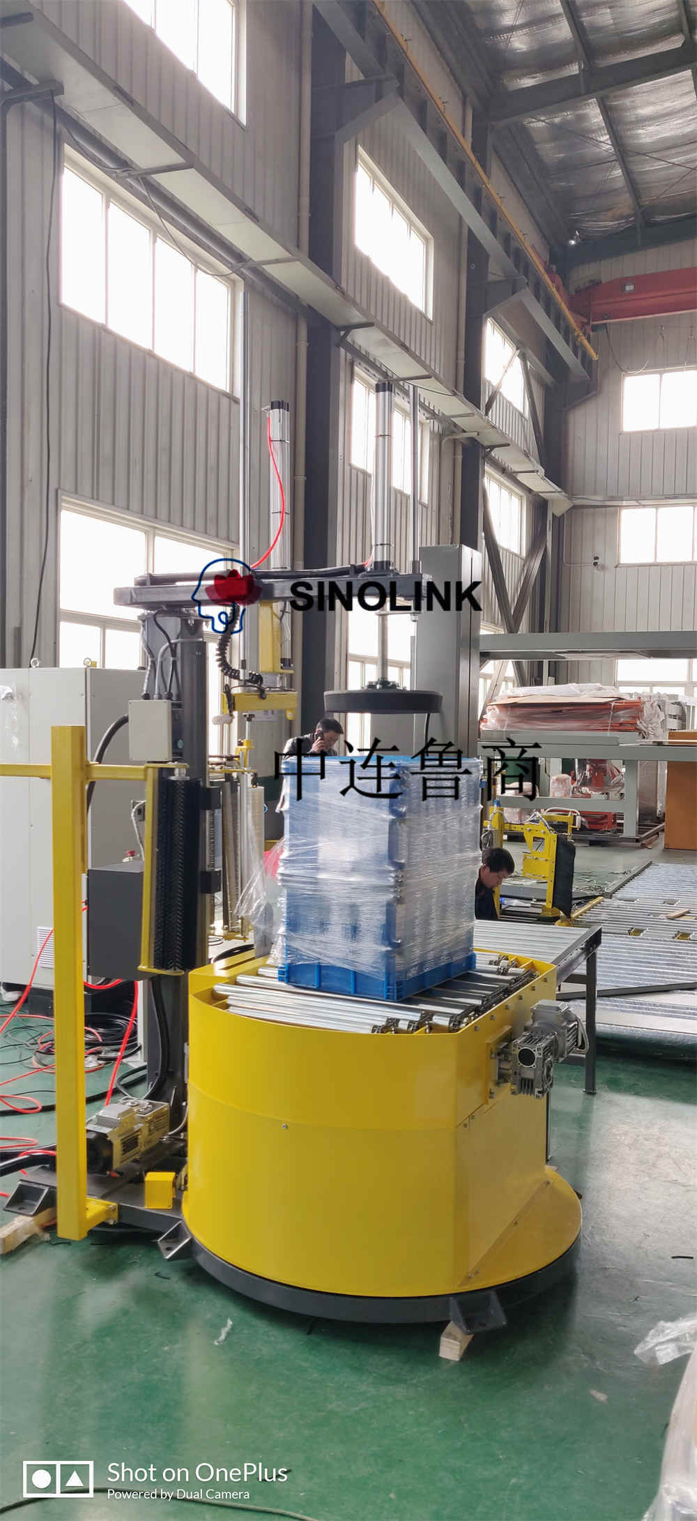 트레이가없는 온라인 자동 스트레치 랩 머신 트레이가없는 온라인 자동 스트레치 랩 머신