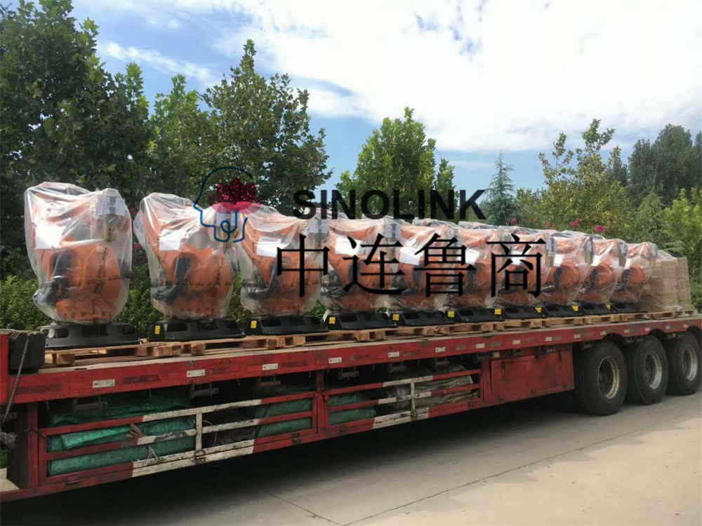 중국에서 판매되는 팔레타이징 로봇 팔