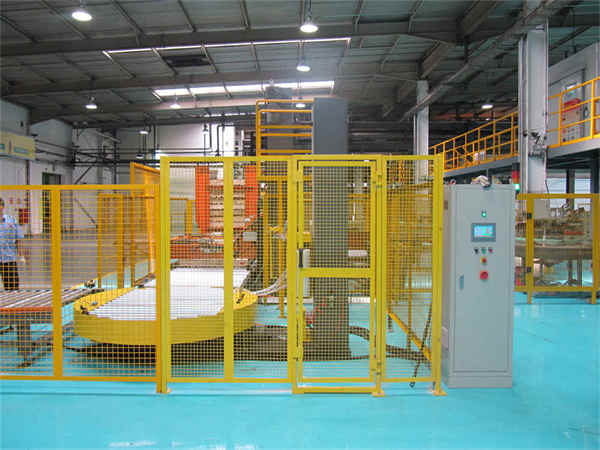 자동 온라인 턴테이블 스트레치 필름 래퍼 기계 T2000FZ-PL Automatic Online Turntable Stretch Film Wrapper Machine T2000FZ-PL