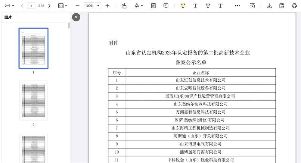 CONGRATULATIONS! SINOLINK International, Recognized As A High-tech Enterprise