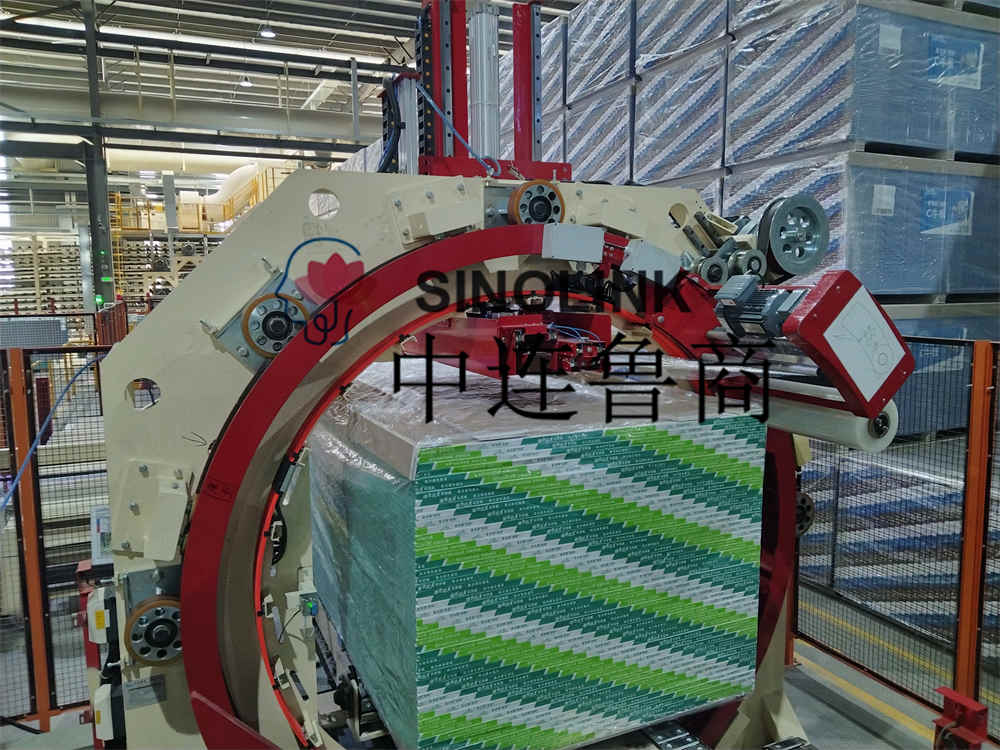 플레이트 건축 자재를위한 자동 6면 프리 스트레치 포장 기계 플레이트 건축 자재를위한 자동 6면 프리 스트레치 포장 기계